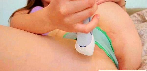  Alone Horny Girl Start Play With Things As Sex Toys vid-20